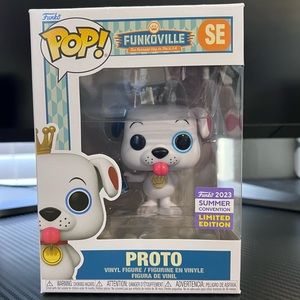 SDCC 2023 Shared Sticker Funko Pop! Proto the Dog SE, Limited Edition